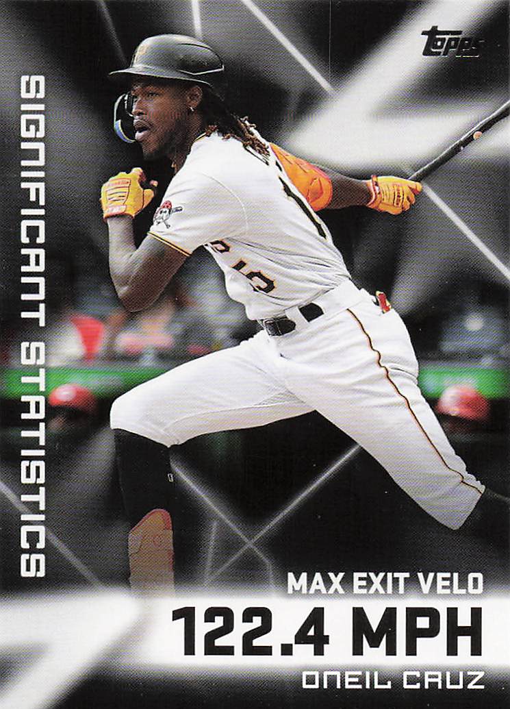 2023 Topps Baseball Significant Statistics Oneil Cruz #SS-8