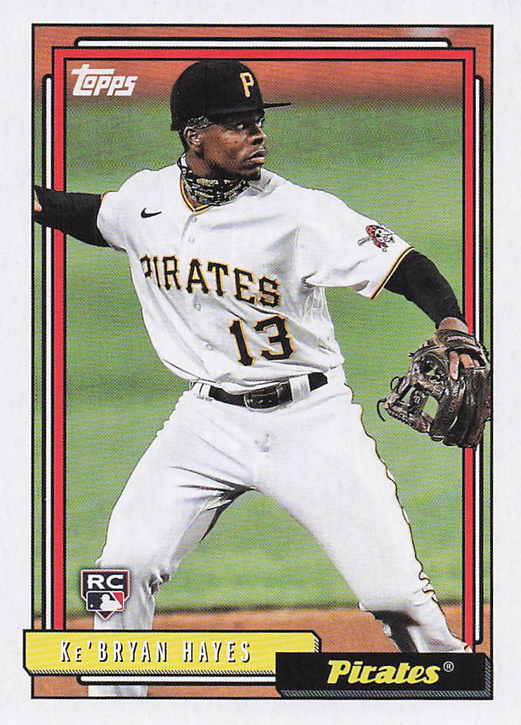 2021 Topps Update Baseball 1992 Topps Redux Ke'Bryan Hayes #T92-38