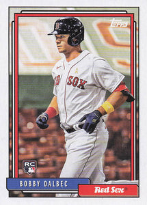 2021 Topps Update Baseball 1992 Topps Redux Bobby Dalbec #T92-10