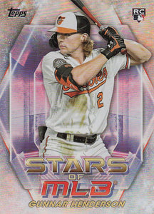 2023 Topps Baseball Stars of MLB Gunnar Henderson #SMLB-37