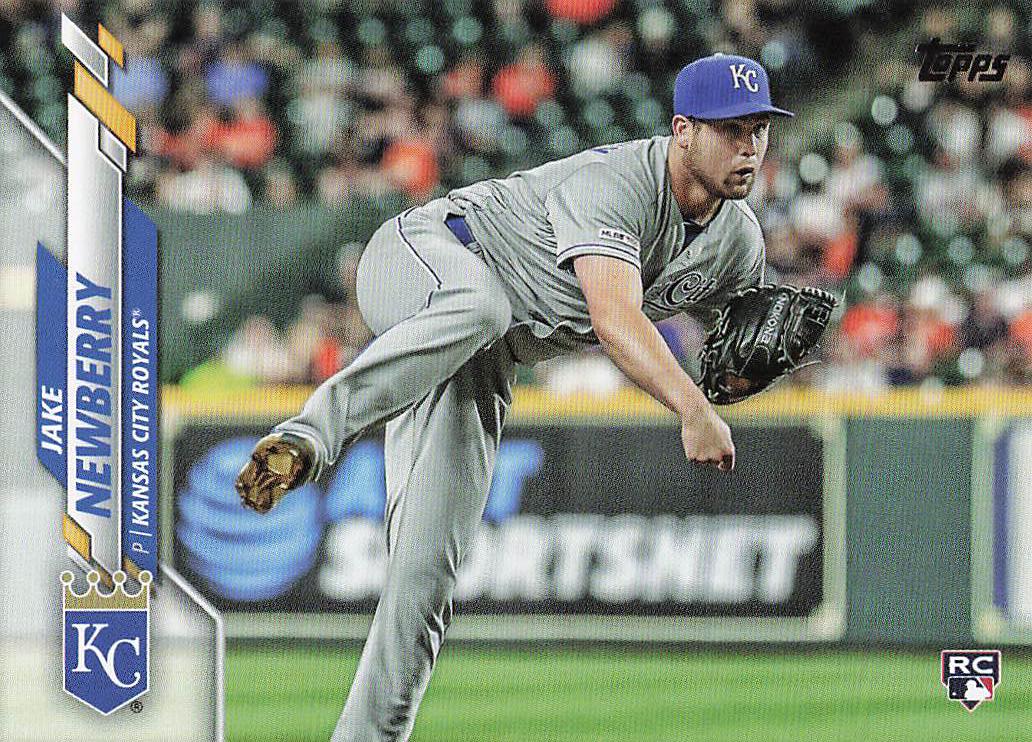 2020 Topps Update Baseball Jake Newberry #U-105 Rookie