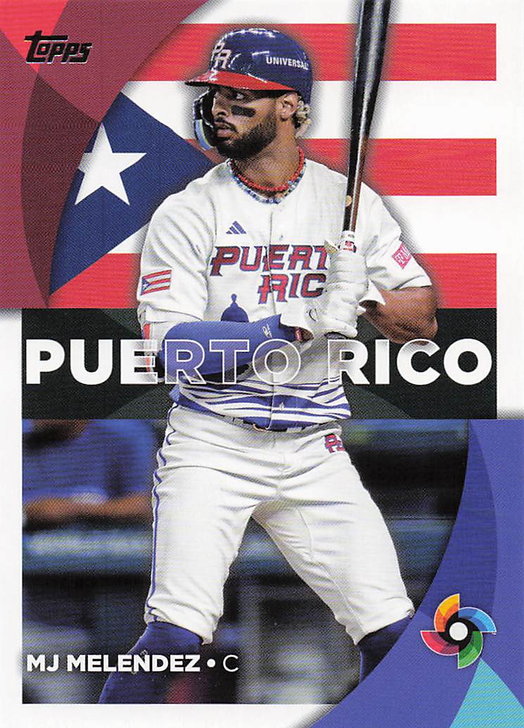 2023 Topps Baseball 2023 World Baseball Classic Stars MJ Melendez #WBC-51