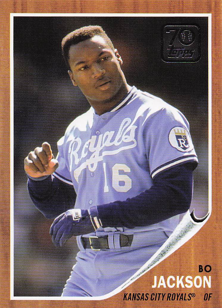 2021 Topps Update Baseball 70 Years of Topps Baseball Bo Jackson #70YT-12