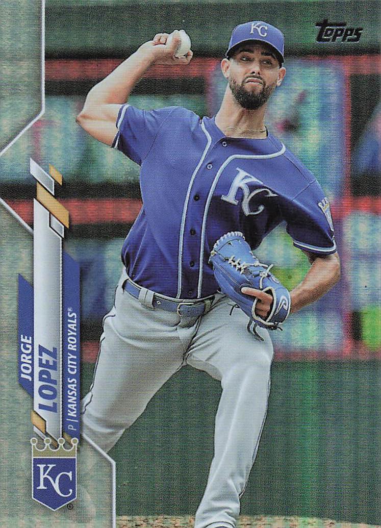 2020 Topps Update Baseball Rainbow Foil Jorge Lopez #U-207