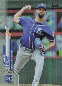 2020 Topps Update Baseball Rainbow Foil Jorge Lopez #U-207