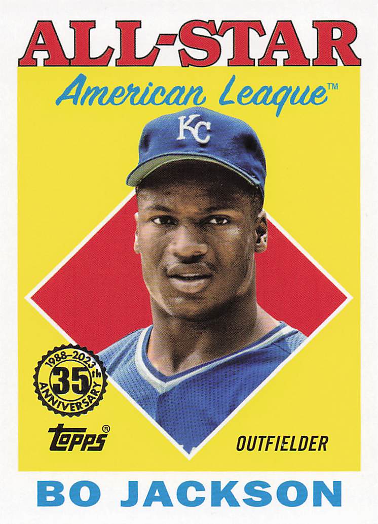 2023 Topps Baseball 1988 Topps Baseball All-Stars Bo Jackson #88AS-20