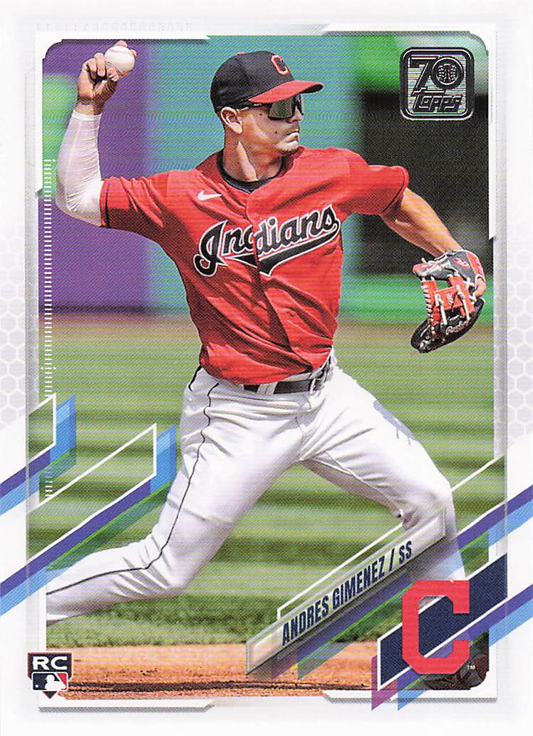 2021 Topps Update Baseball Andres Gimenez #US65 Rookie
