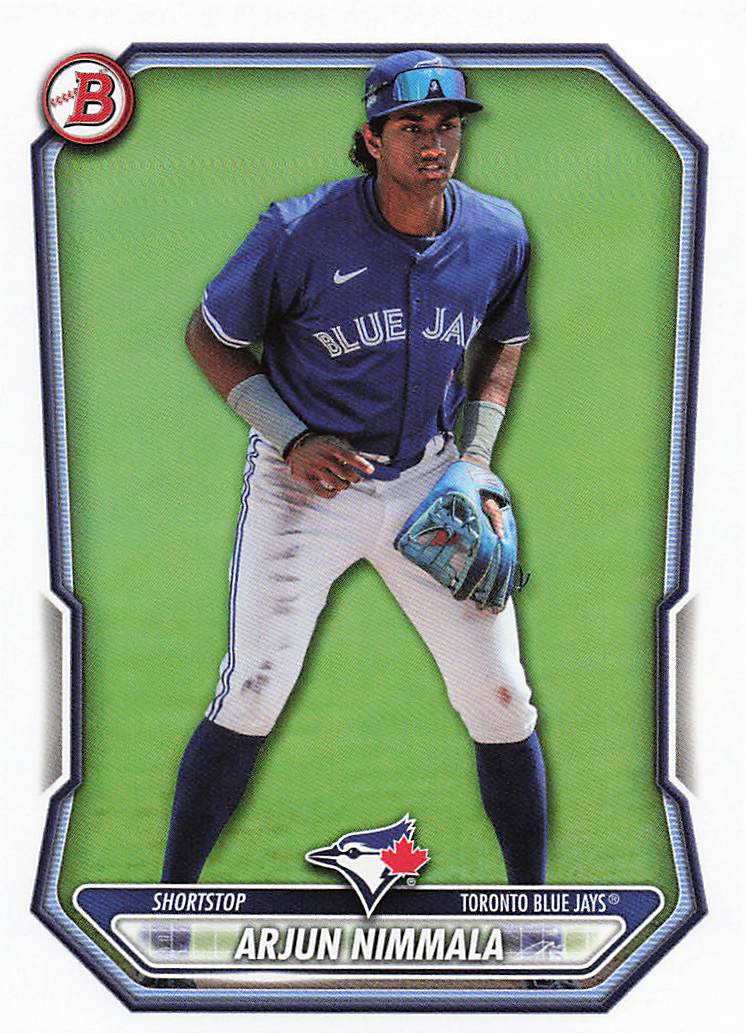 2026 Bowman Baseball Prospects Arjun Nimmala #BP-67
