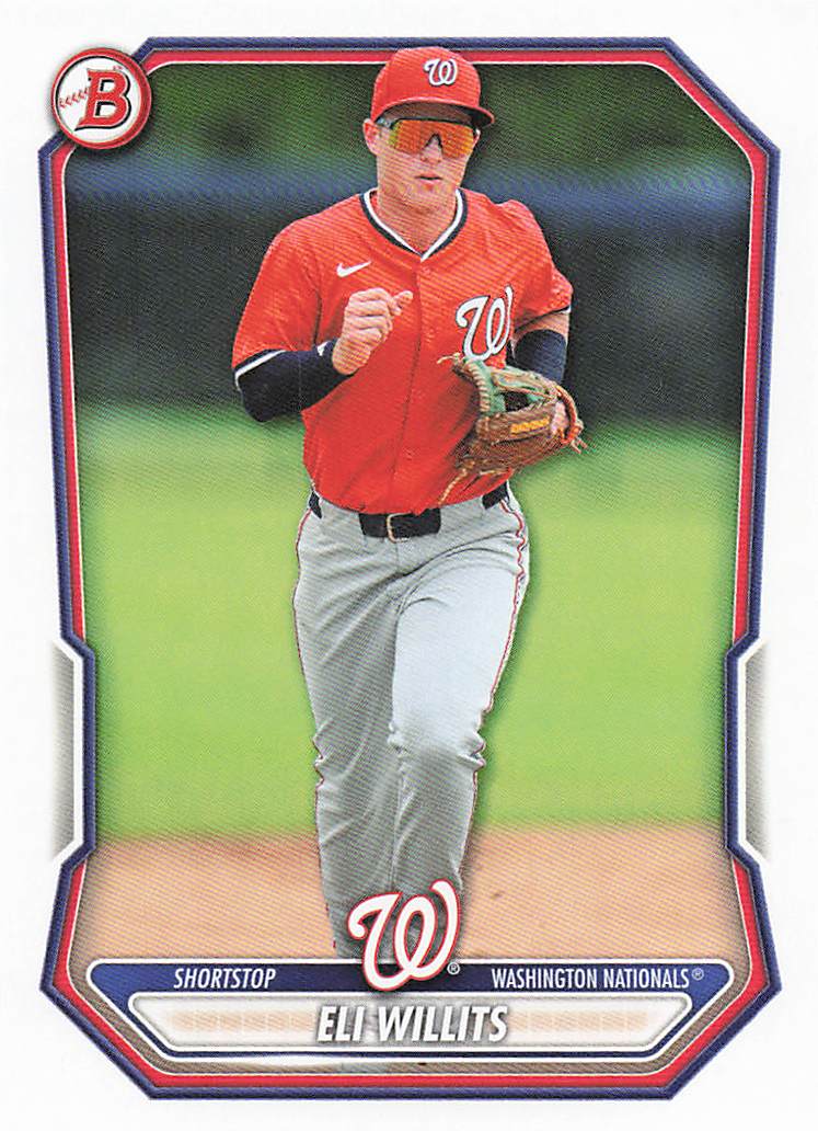 2026 Bowman Baseball Prospects Eli Willits #BP-95