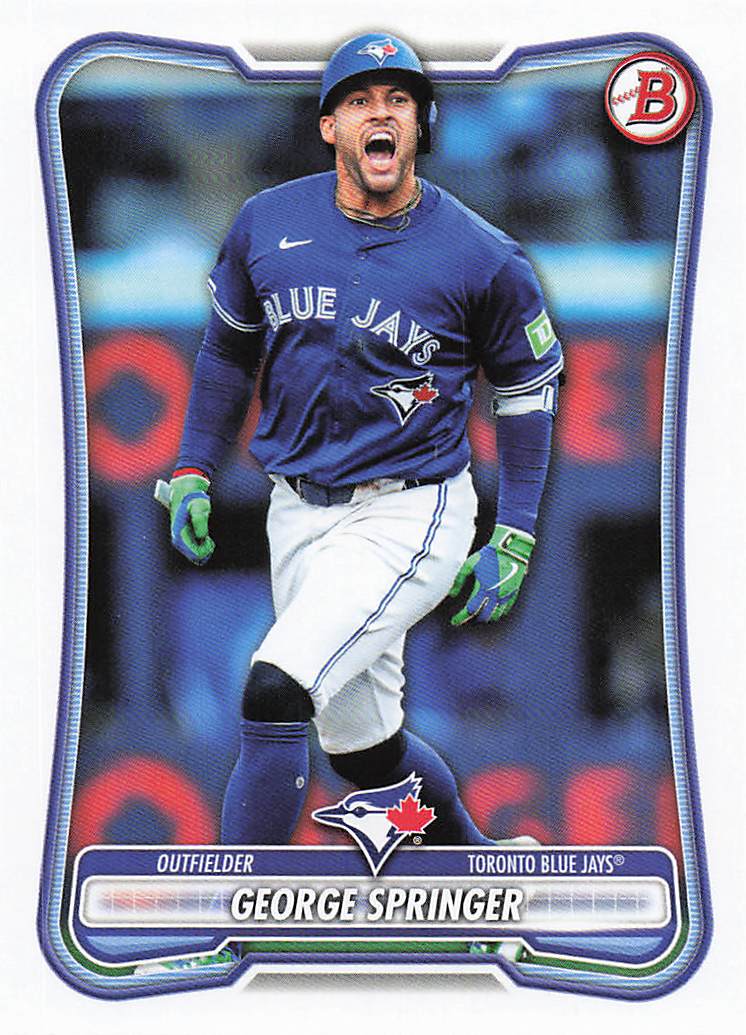2026 Bowman Baseball George Springer #95