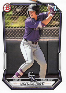 2026 Bowman Baseball Prospects Ethan Holliday #BP-1