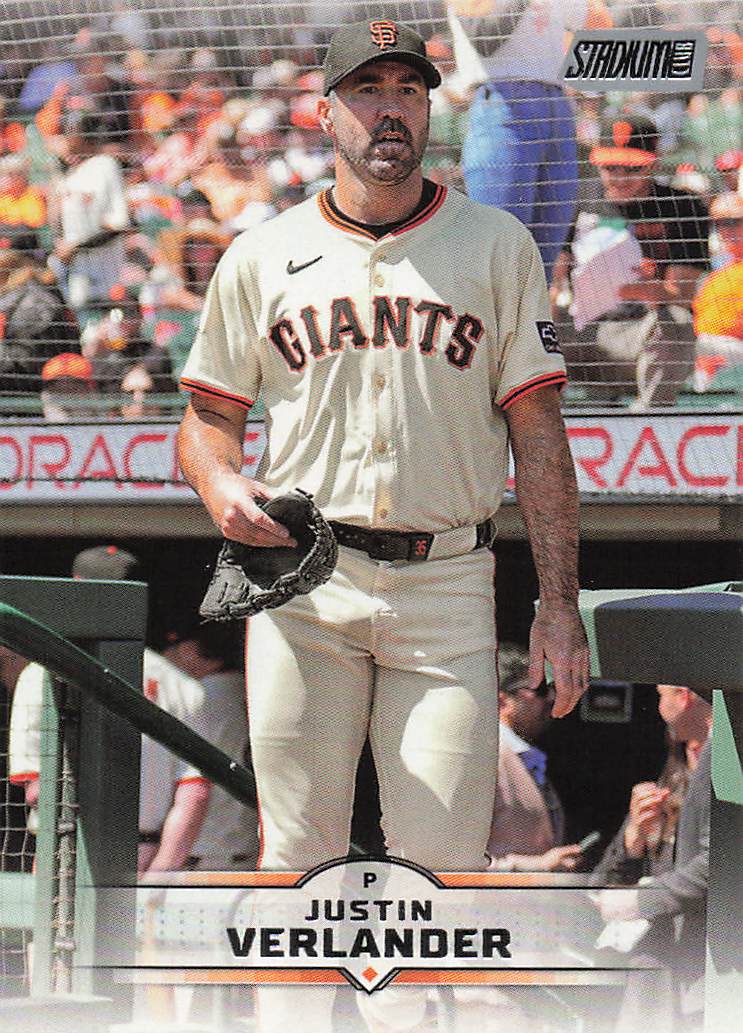 2025 Stadium Club Baseball Justin Verlander #162