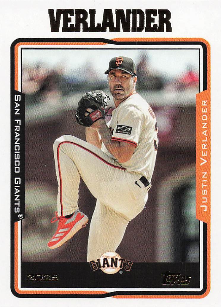 2025 Topps Archives Baseball Justin Verlander #235