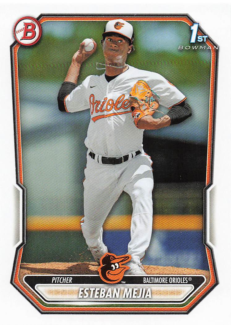 2026 Bowman Baseball Prospects Esteban Mejia #BP-79