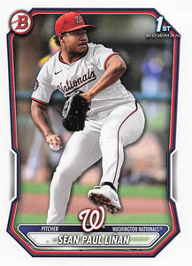 2026 Bowman Baseball Prospects Sean Paul Liñan #BP-26