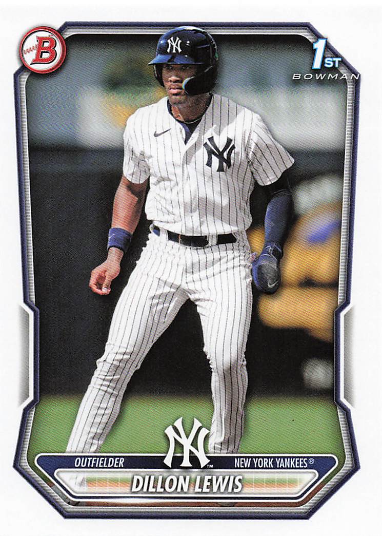 2026 Bowman Baseball Prospects Dillon Lewis #BP-148
