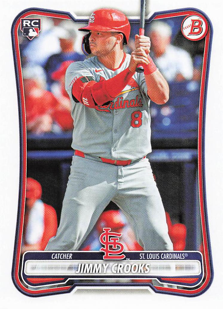 2026 Bowman Baseball Jimmy Crooks #36 Rookie