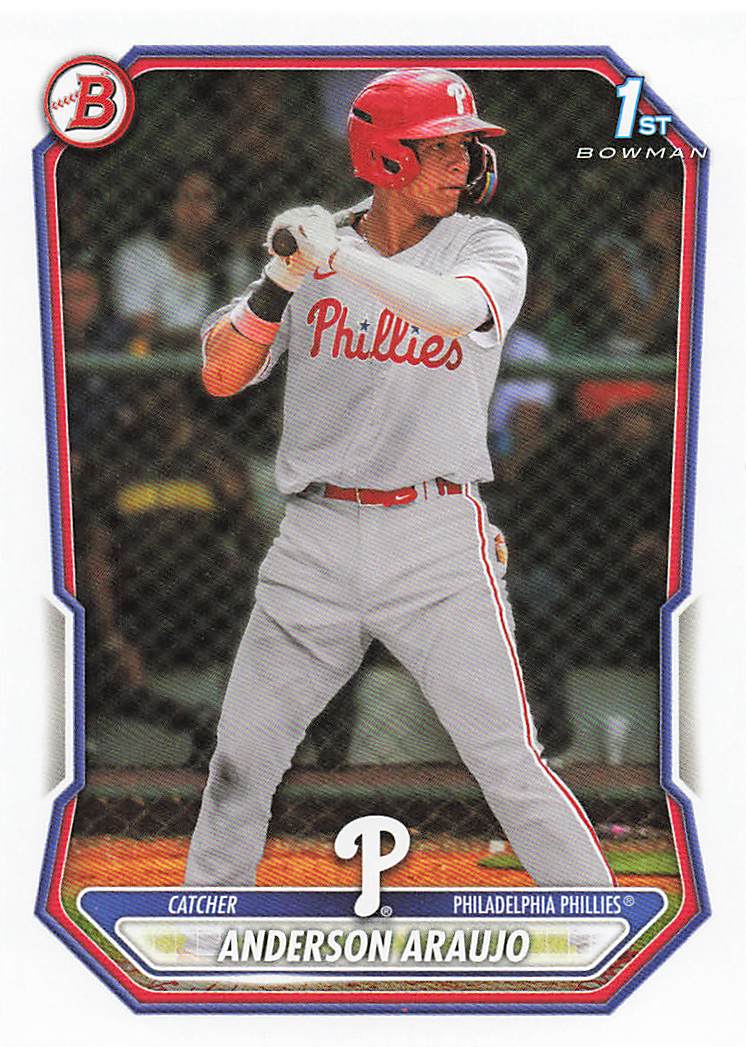 2026 Bowman Baseball Prospects Anderson Araujo #BP-8