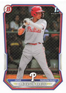 2026 Bowman Baseball Prospects Anderson Araujo #BP-8