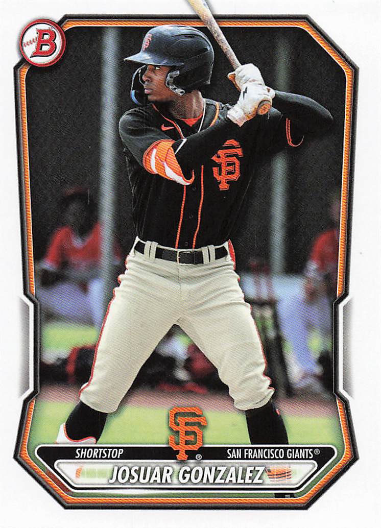 2026 Bowman Baseball Prospects Josuar Gonzalez #BP-56
