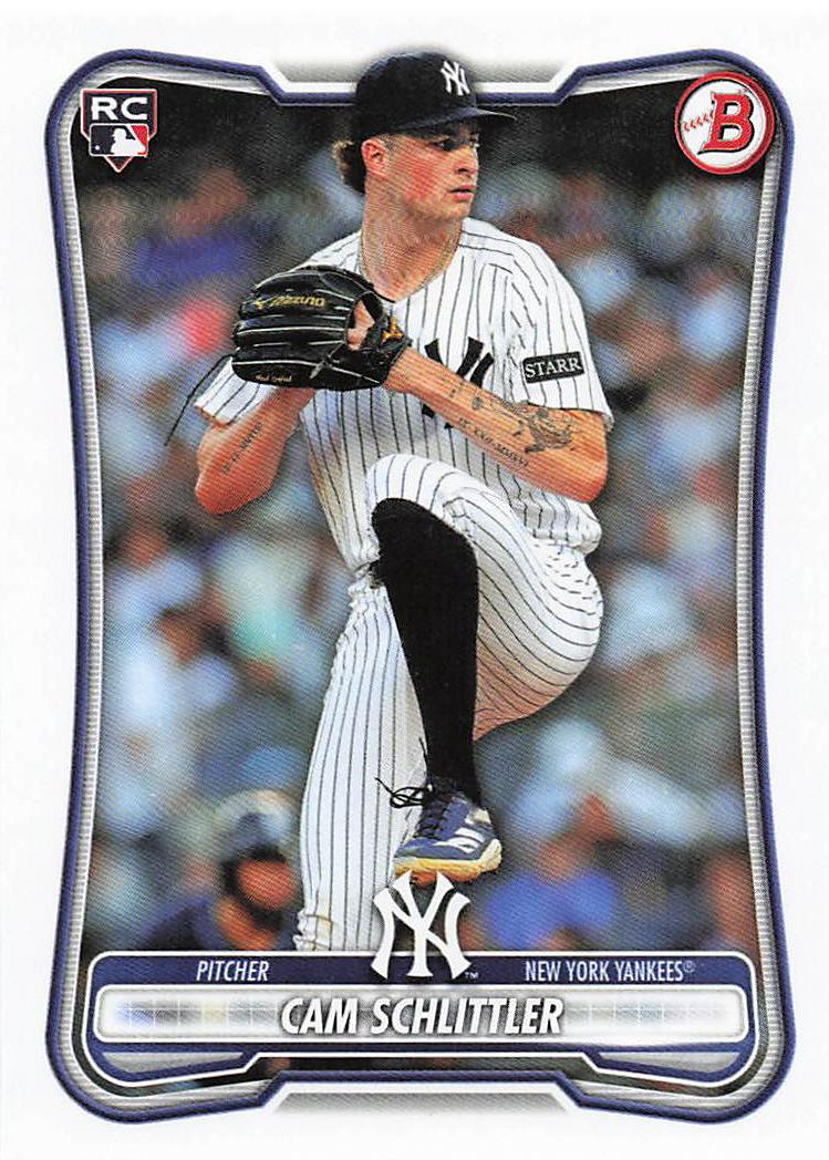 2026 Bowman Baseball Cam Schlittler #53 Rookie