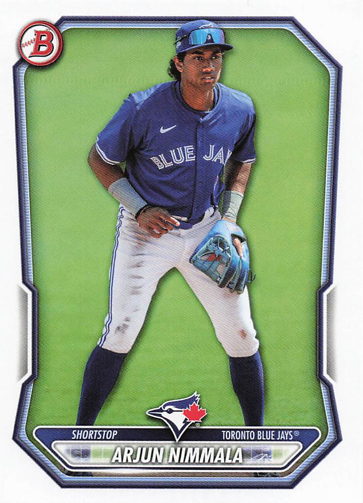 2026 Bowman Baseball Prospects Arjun Nimmala #BP-67