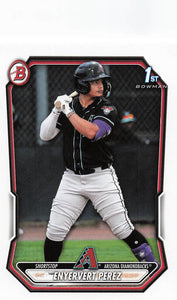 2026 Bowman Baseball Prospects Enyervert Perez #BP-71