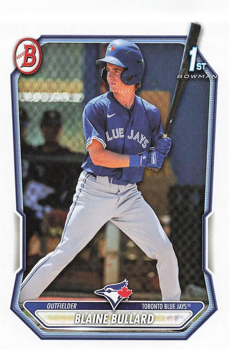 2026 Bowman Baseball Prospects Blaine Bullard #BP-18