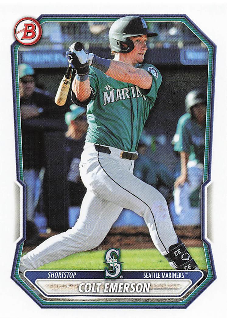 2026 Bowman Baseball Prospects Colt Emerson #BP-108