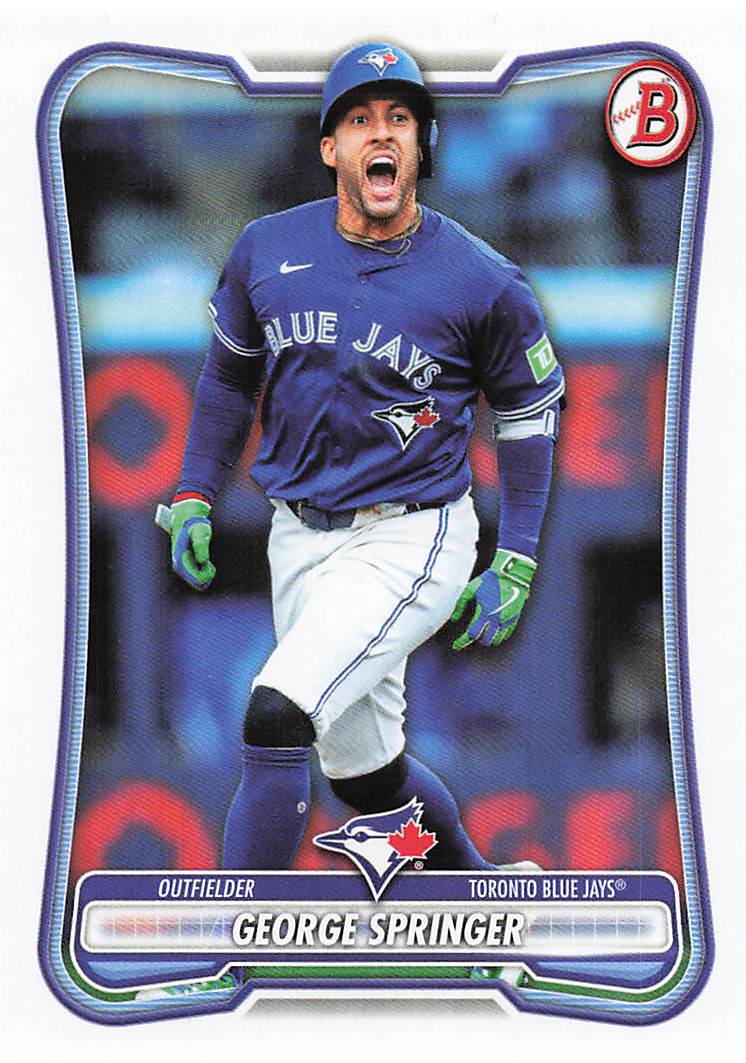 2026 Bowman Baseball George Springer #95