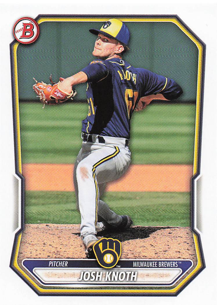 2026 Bowman Baseball Prospects Josh Knoth #BP-113