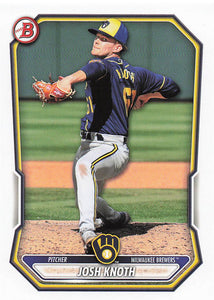 2026 Bowman Baseball Prospects Josh Knoth #BP-113