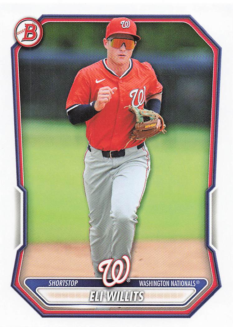 2026 Bowman Baseball Prospects Eli Willits #BP-95
