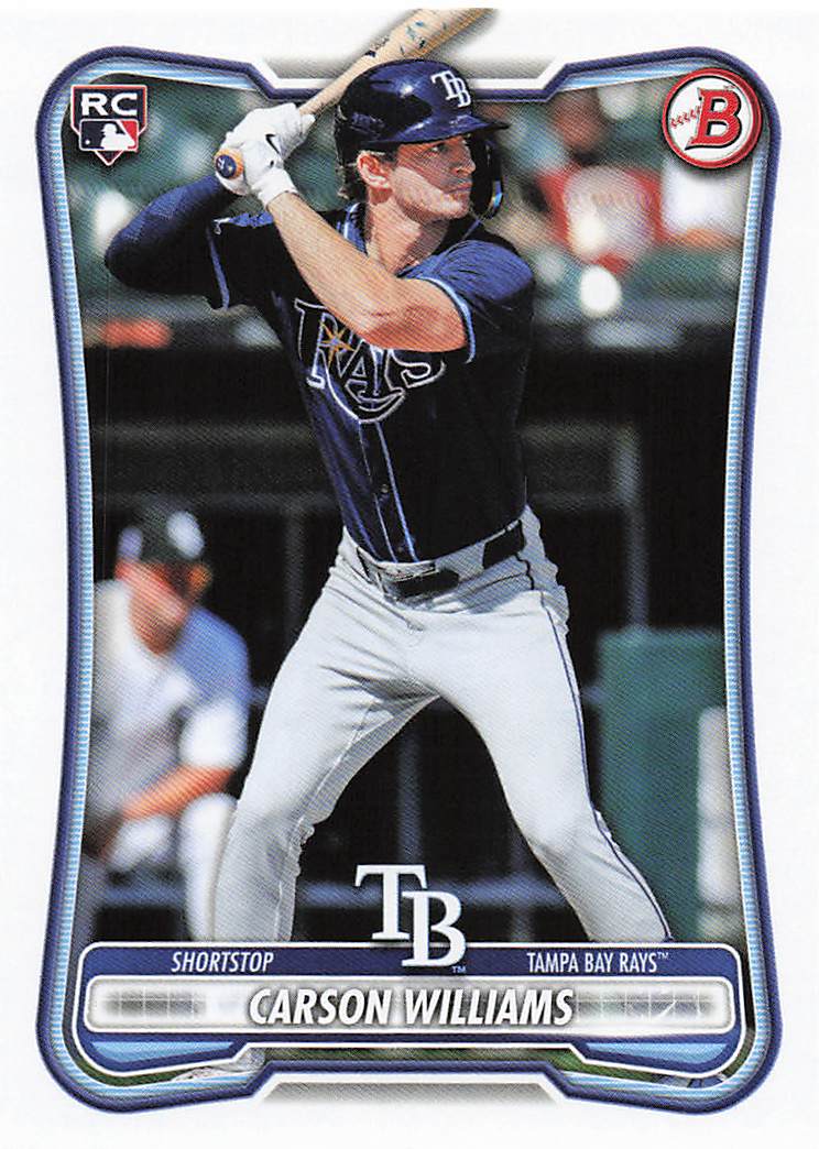 2026 Bowman Baseball Carson Williams #39 Rookie