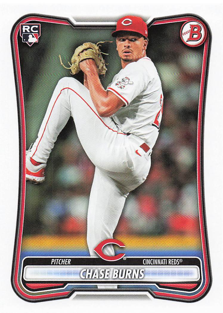 2026 Bowman Baseball Chase Burns #3 Rookie