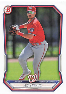 2026 Bowman Baseball Prospects Seaver King #BP-129