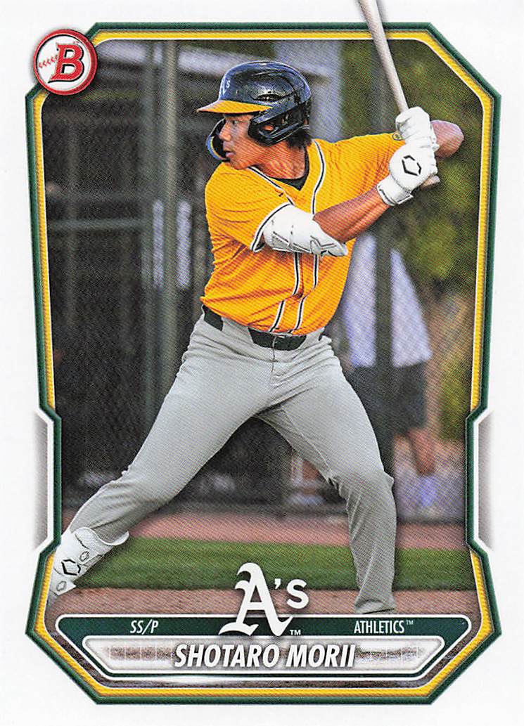 2026 Bowman Baseball Prospects Shotaro Morii #BP-48