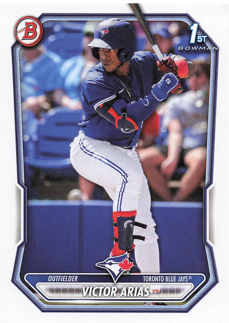 2026 Bowman Baseball Prospects Victor Arias #BP-29