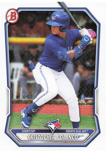 2026 Bowman Baseball Prospects Cristopher Polanco #BP-34