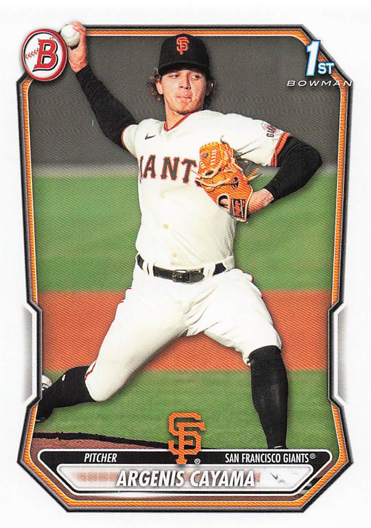 2026 Bowman Baseball Prospects Argenis Cayama #BP-114