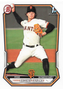 2026 Bowman Baseball Prospects Argenis Cayama #BP-114