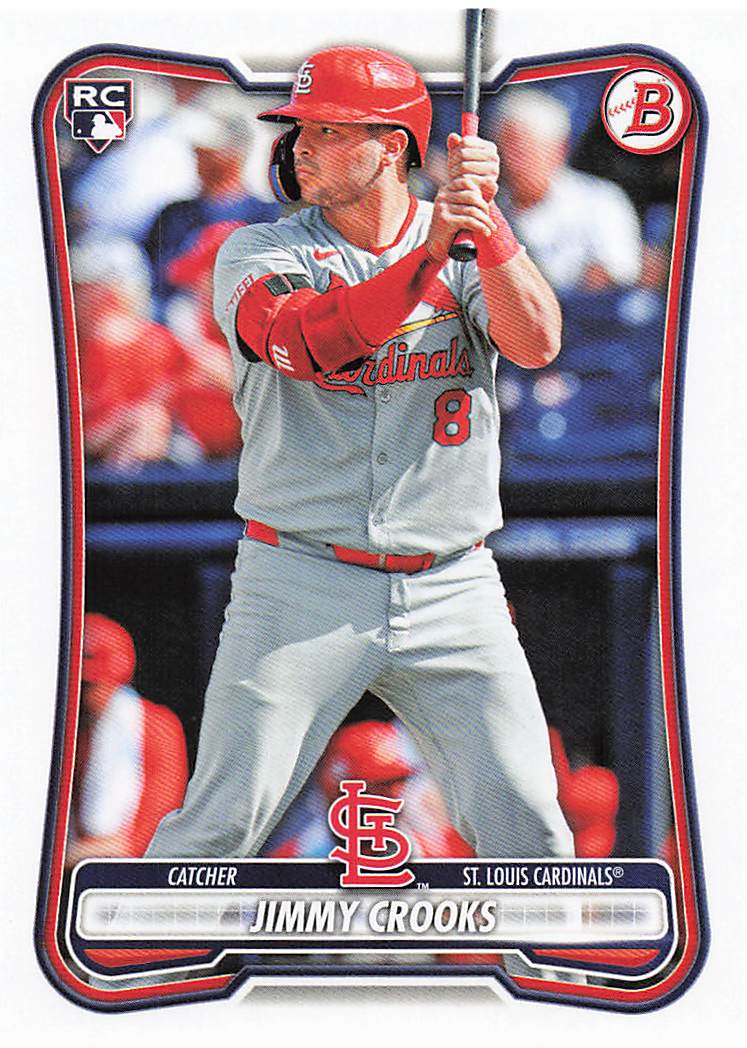 2026 Bowman Baseball Jimmy Crooks #36 Rookie