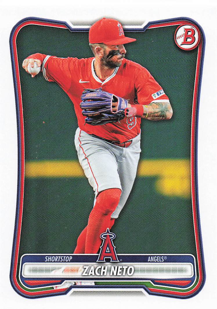 2026 Bowman Baseball Zach Neto #42