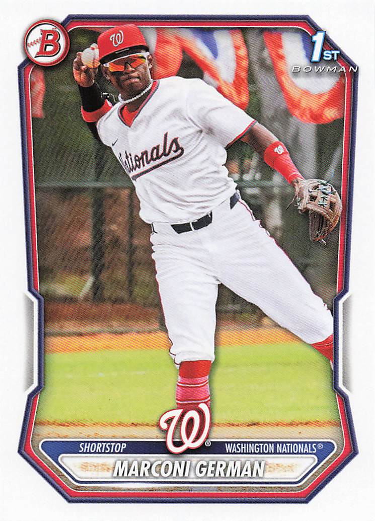 2026 Bowman Baseball Prospects Marconi German #BP-100