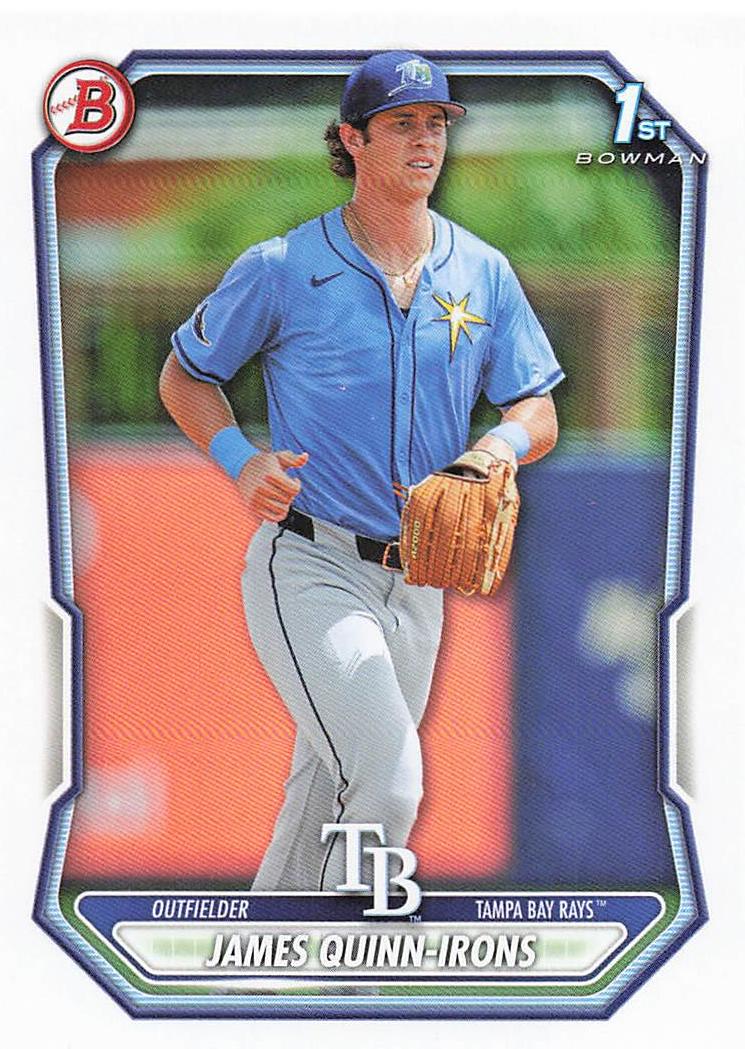2026 Bowman Baseball Prospects James Quinn-Irons #BP-4