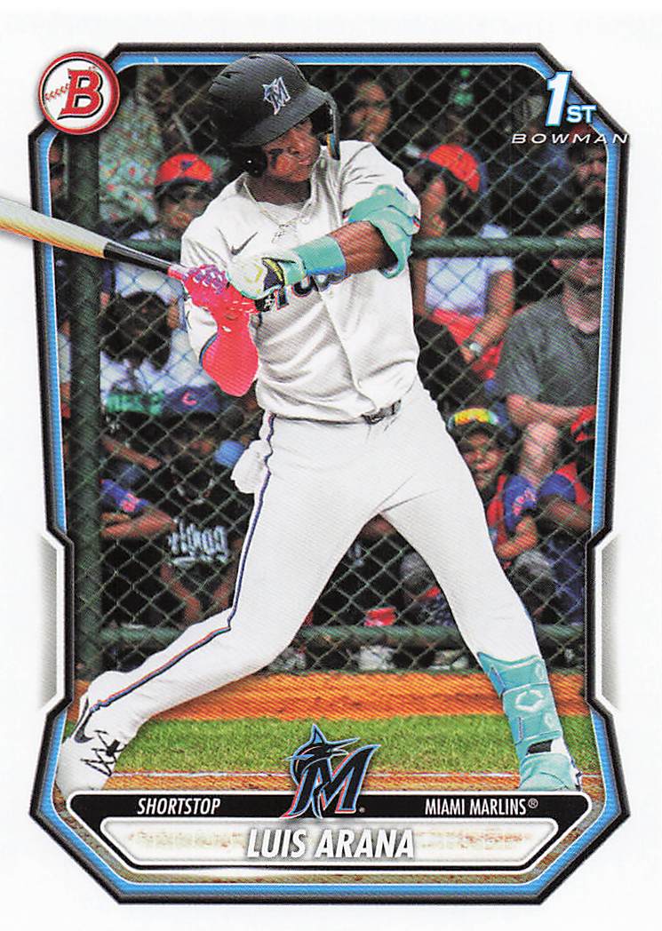 2026 Bowman Baseball Prospects Luis Arana #BP-72