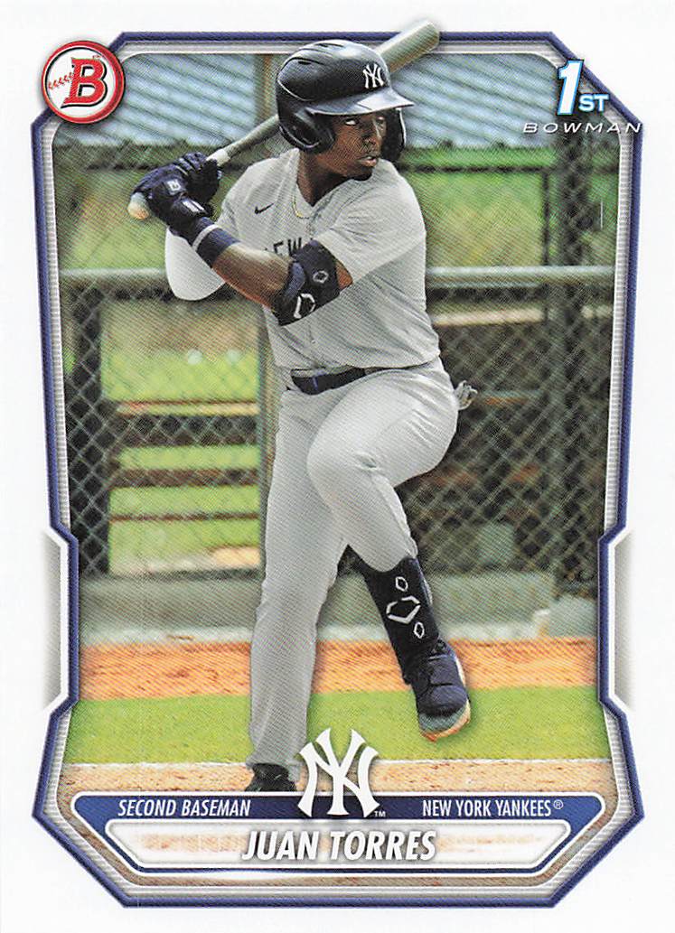 2026 Bowman Baseball Prospects Juan Torres #BP-75