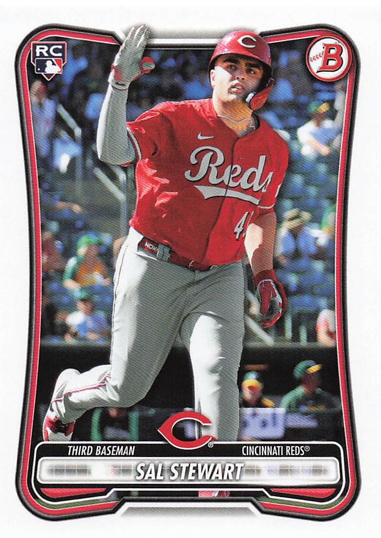 2026 Bowman Baseball Sal Stewart #6 Rookie