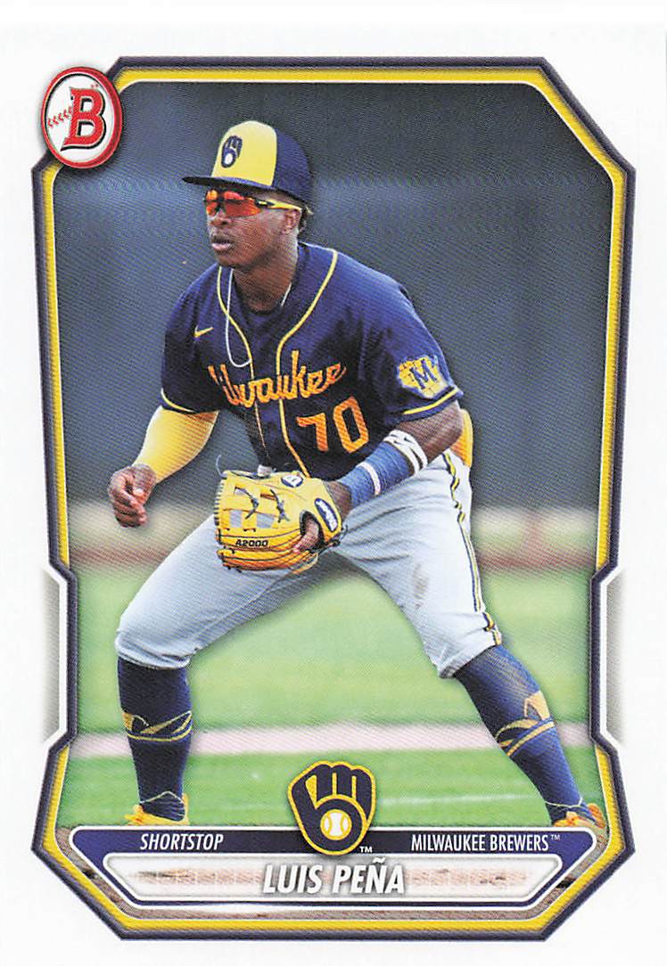 2026 Bowman Baseball Prospects Luis Peña #BP-120