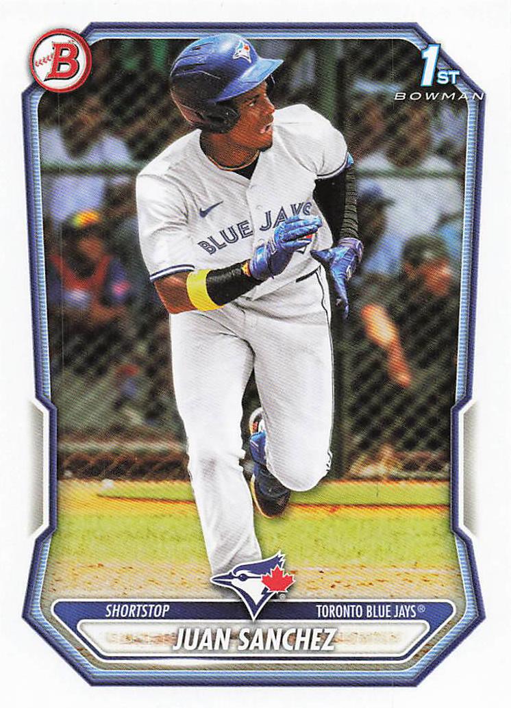 2026 Bowman Baseball Prospects Juan Sanchez #BP-25